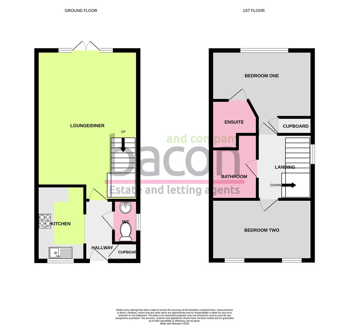 Floor Plan | House - Semi-Detached | Cambrian Way, Worthing | For Sale